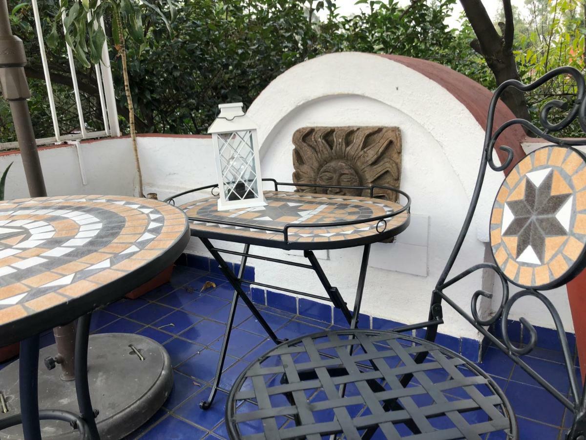 Coyoacan, 2 Level Cozy Apartment 3Bedrooms, 3Bathrooms, Terrace Città del Messico Esterno foto